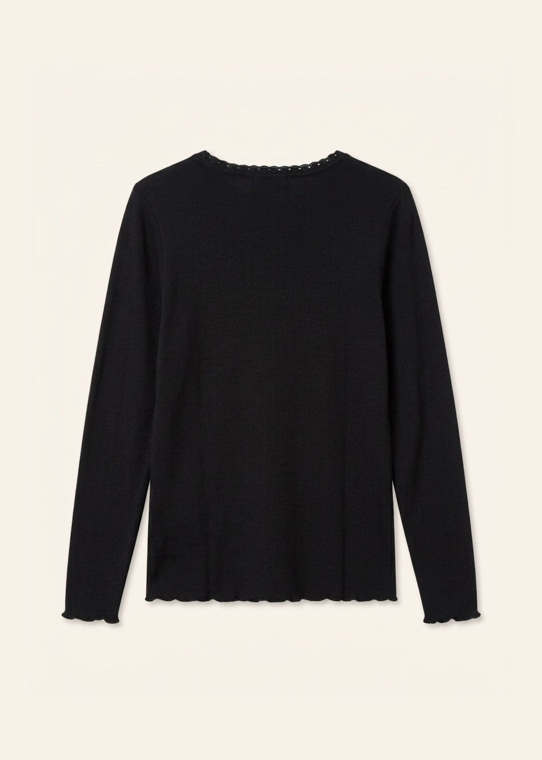 Helmstedt ANDREA LONGSLEEVE T-SHIRT Shirts Black Beauty