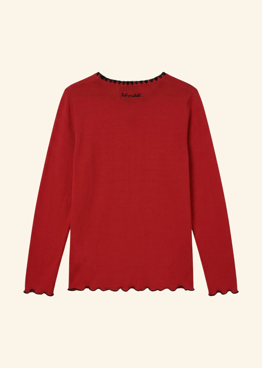 Helmstedt ANDREA LONGSLEEVE T-SHIRT Shirts Cranberry Red