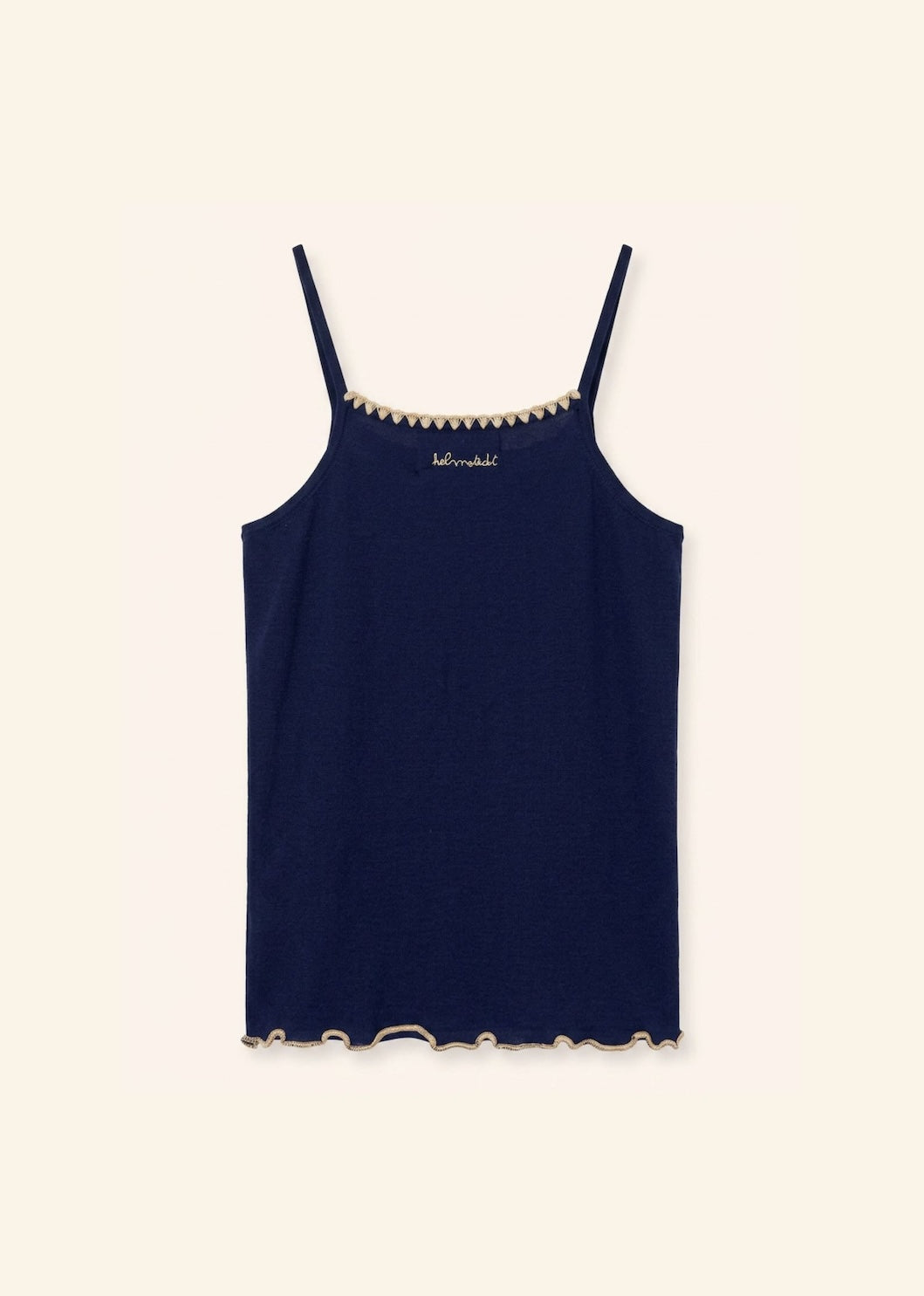 Helmstedt ANDREA STRAP TOP Tops Midnight Blue