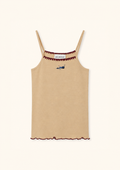 Helmstedt ANDREA STRAP TOP Tops Vanilla Beige