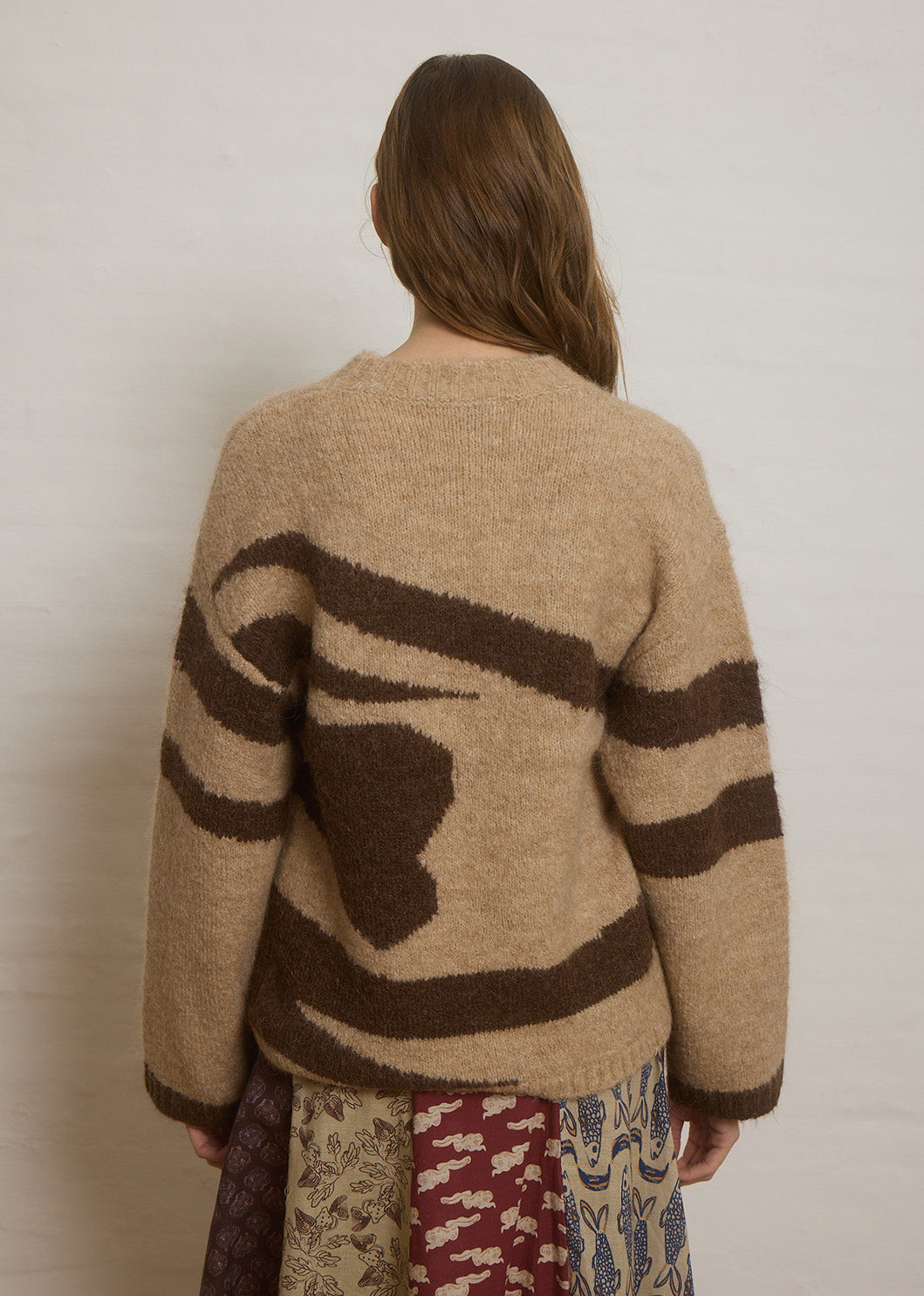 Helmstedt ANNELIE KNIT Knitwear Burnt Chestnut