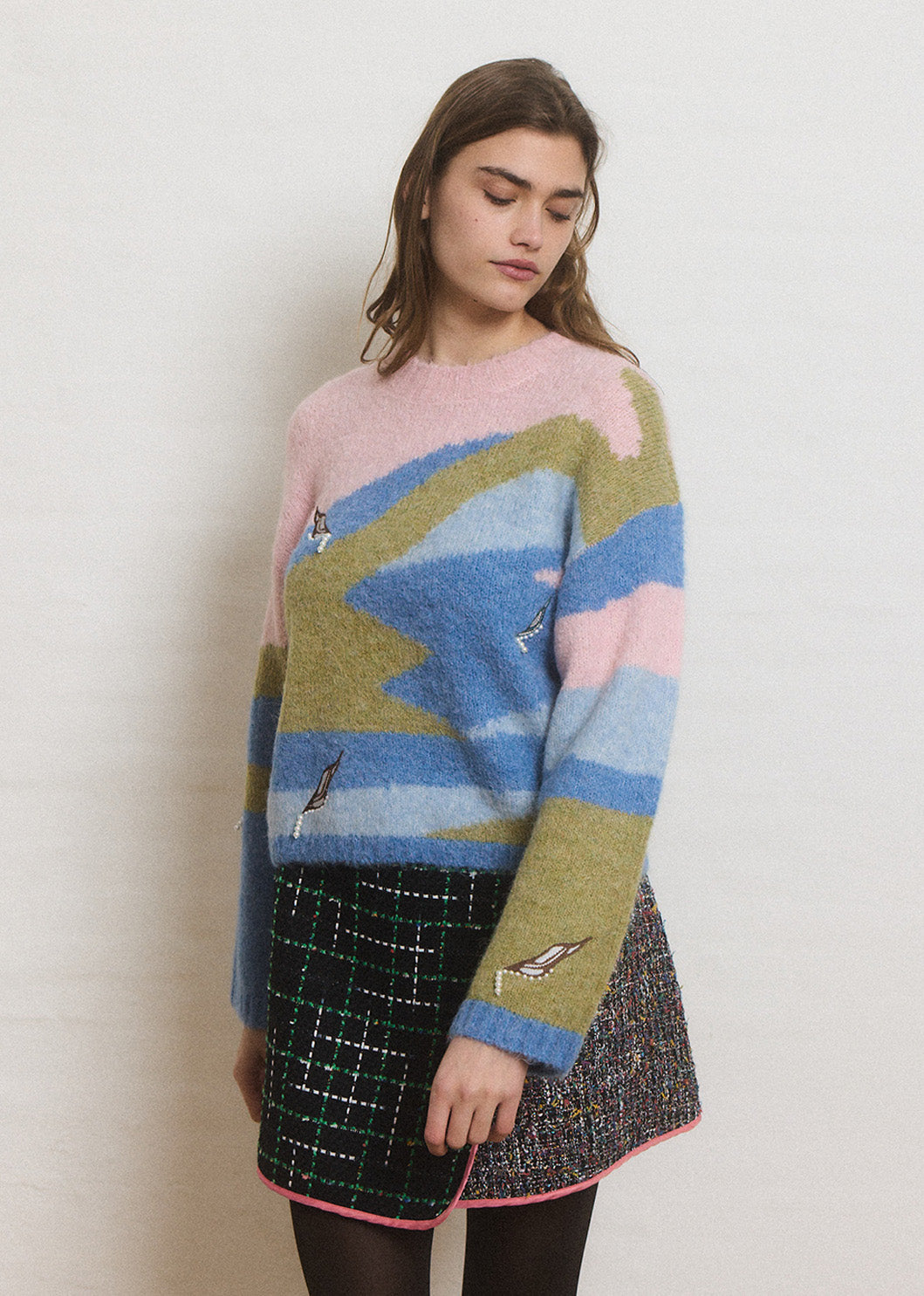 Helmstedt ASTRID KNIT Knitwear Sky Knit