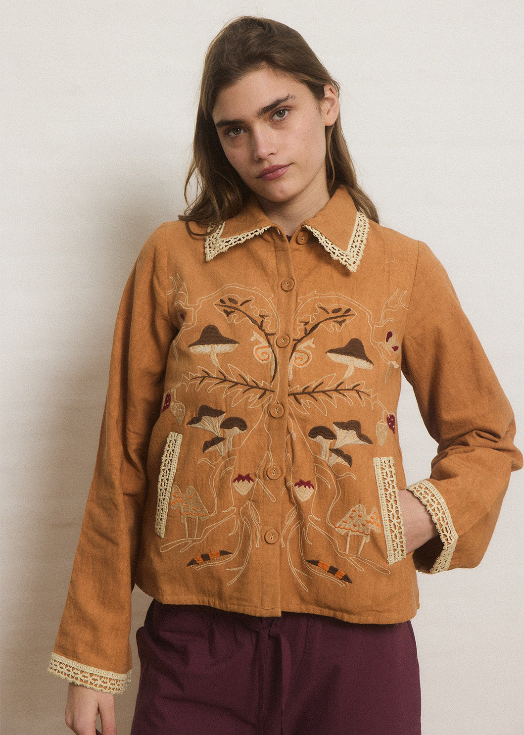 Helmstedt AVA JACKET Jackets Curry Brown