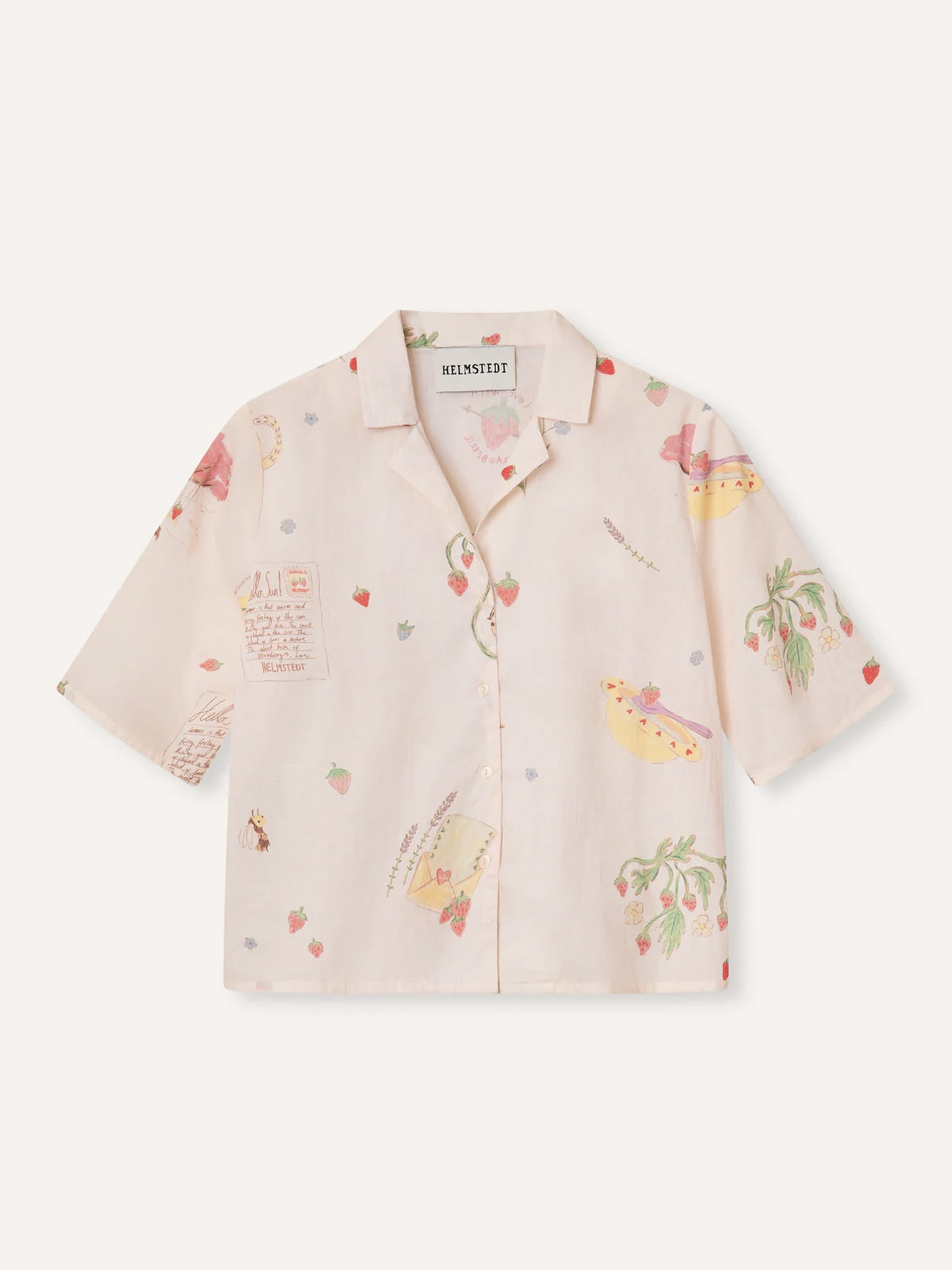 Helmstedt Annabel Shirt Shirts Love Story Print