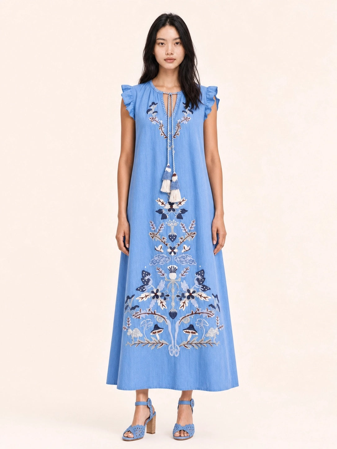 Helmstedt Ditte Dress Dresses Dreamy Blue