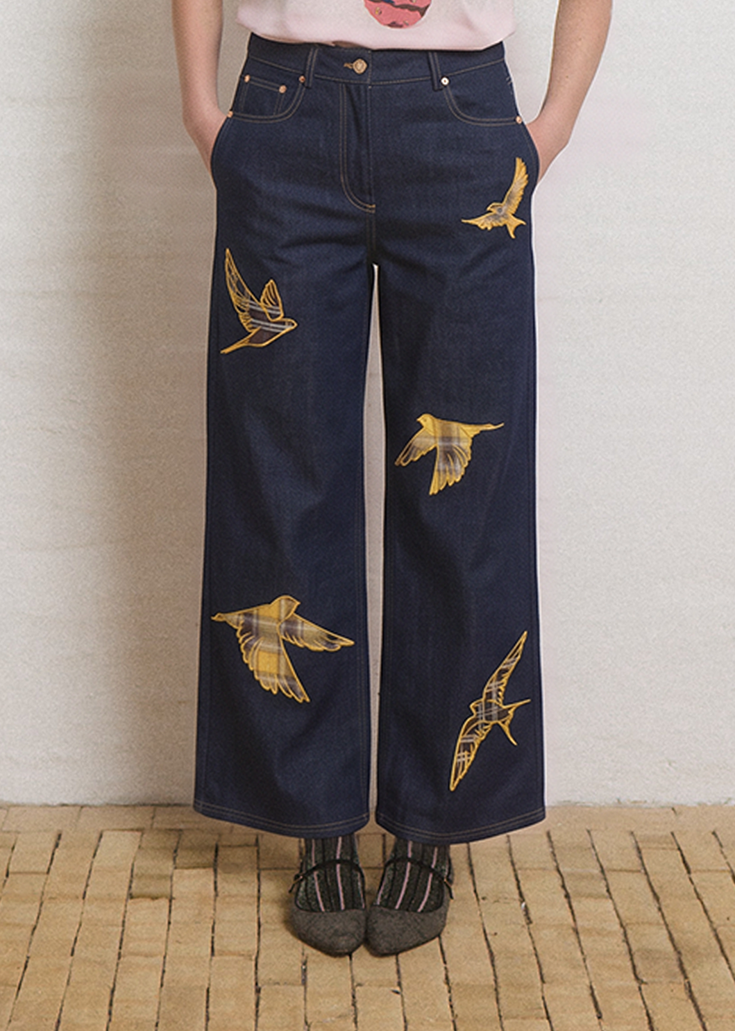 Helmstedt ENYA DENIM JEANS Denim Dark Blue Denim