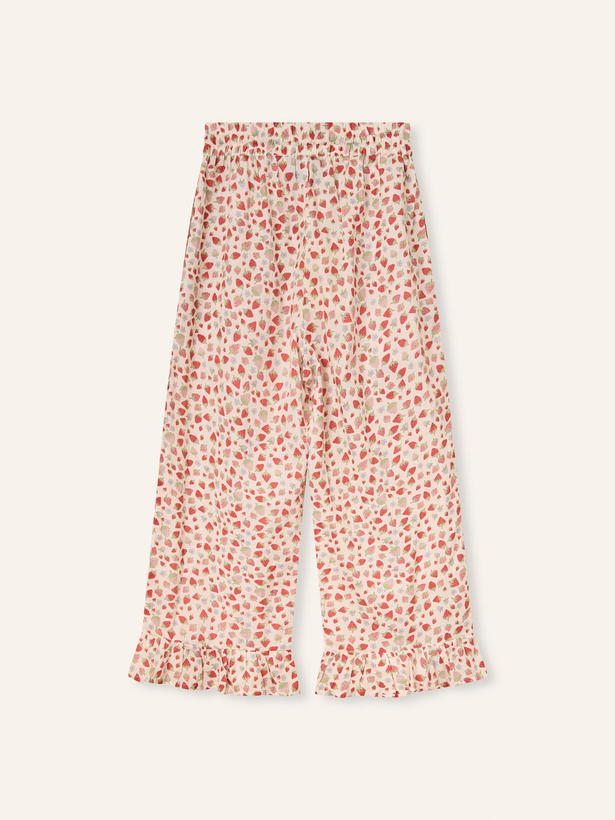 Helmstedt Elin Pants Trousers Strawberry Print