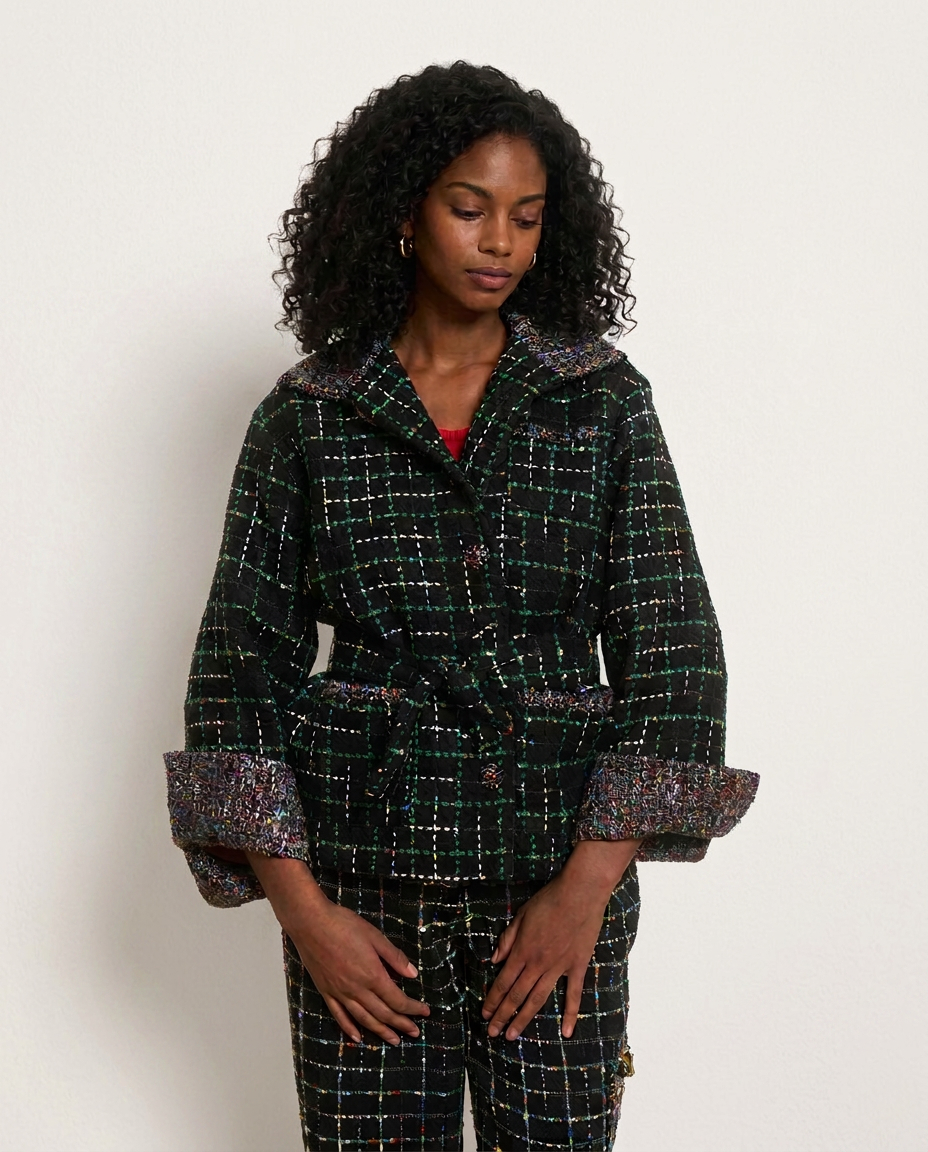 Helmstedt FREYA JACKET Jackets Black Bouclé