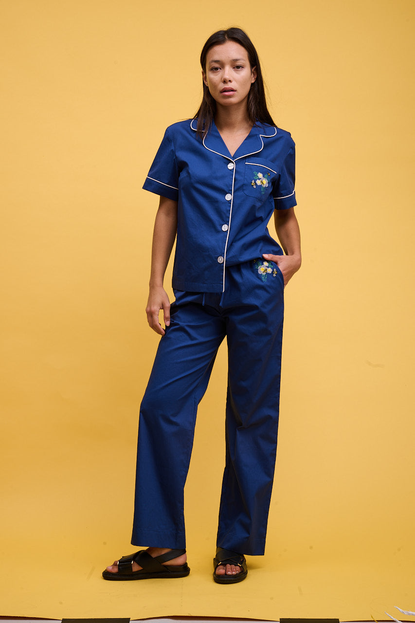 Helmstedt Fiona Shirt Shirts Blue