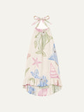 Helmstedt Flair Top Tops Pastel Fish Print