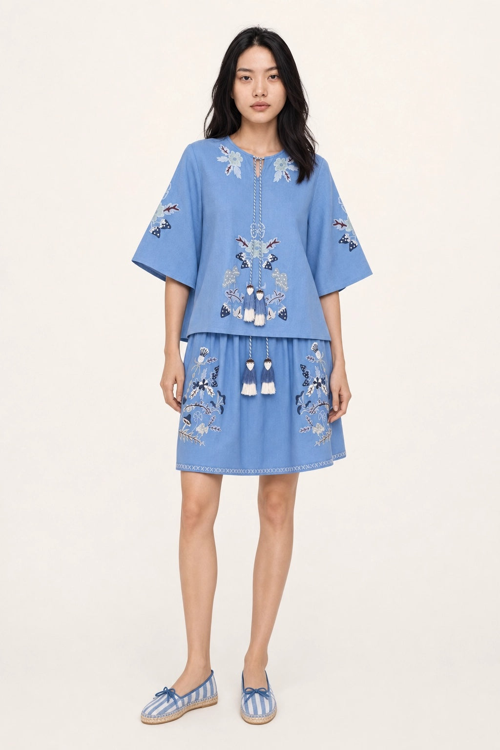 Helmstedt Iben Blouse Blouses Dreamy Blue