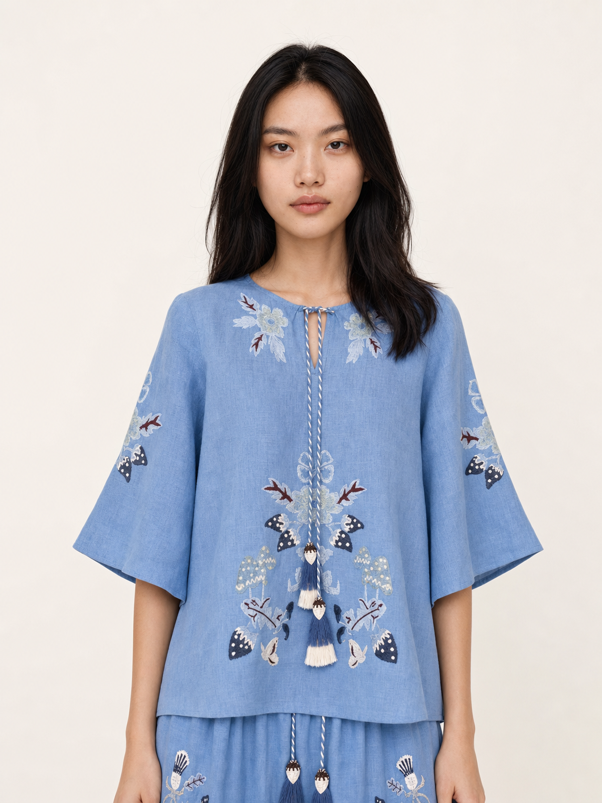 Helmstedt Iben Blouse Blouses Dreamy Blue