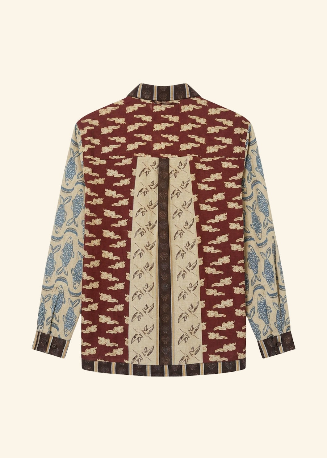Helmstedt KARLA SHIRT Shirts Multi Print - Patchwork of Dreams