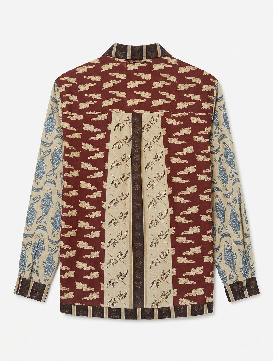 Helmstedt KARLA SHIRT Shirts Multi Print - Patchwork of Dreams