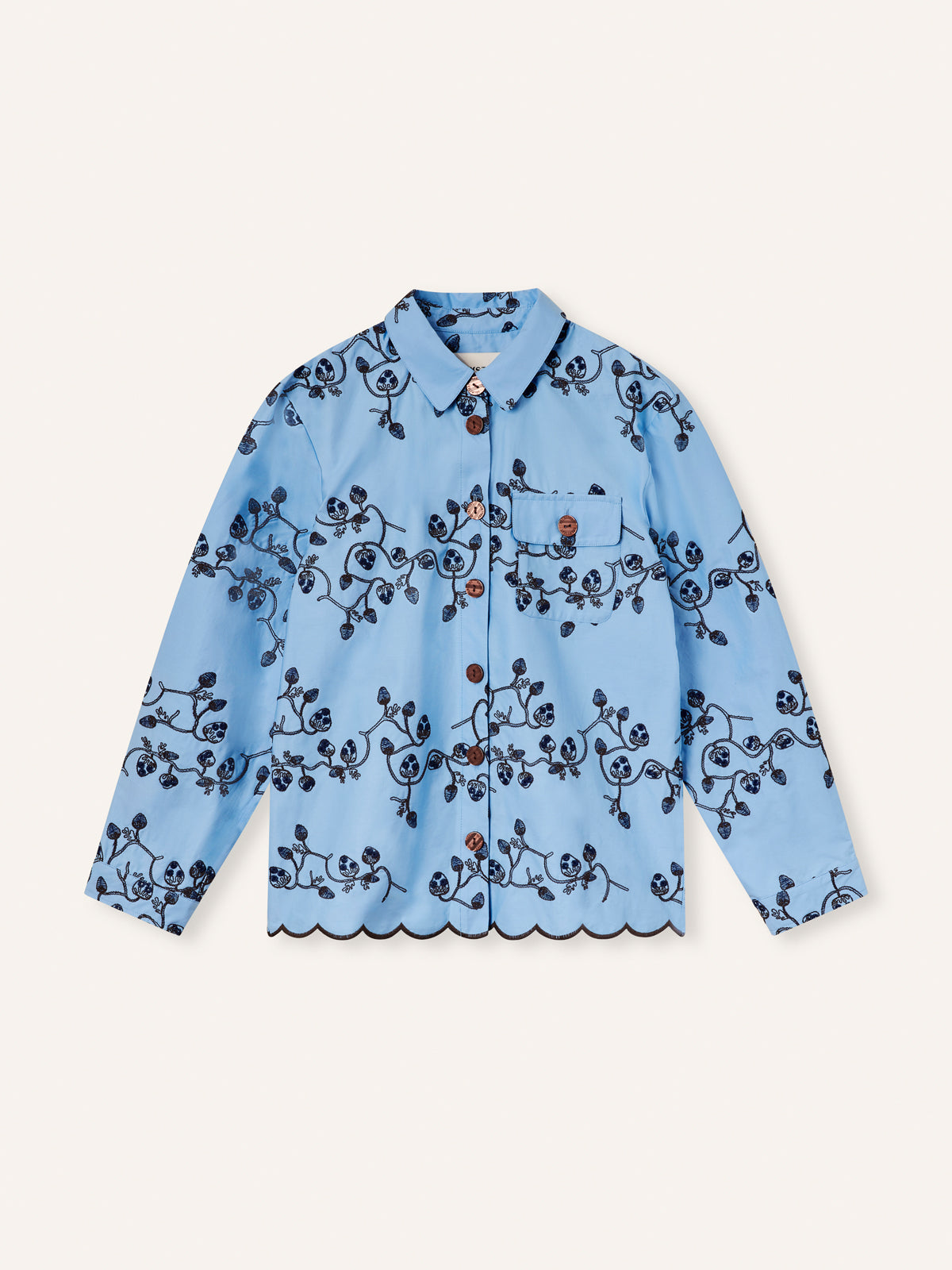 Helmstedt Karla Shirt Shirts Blue
