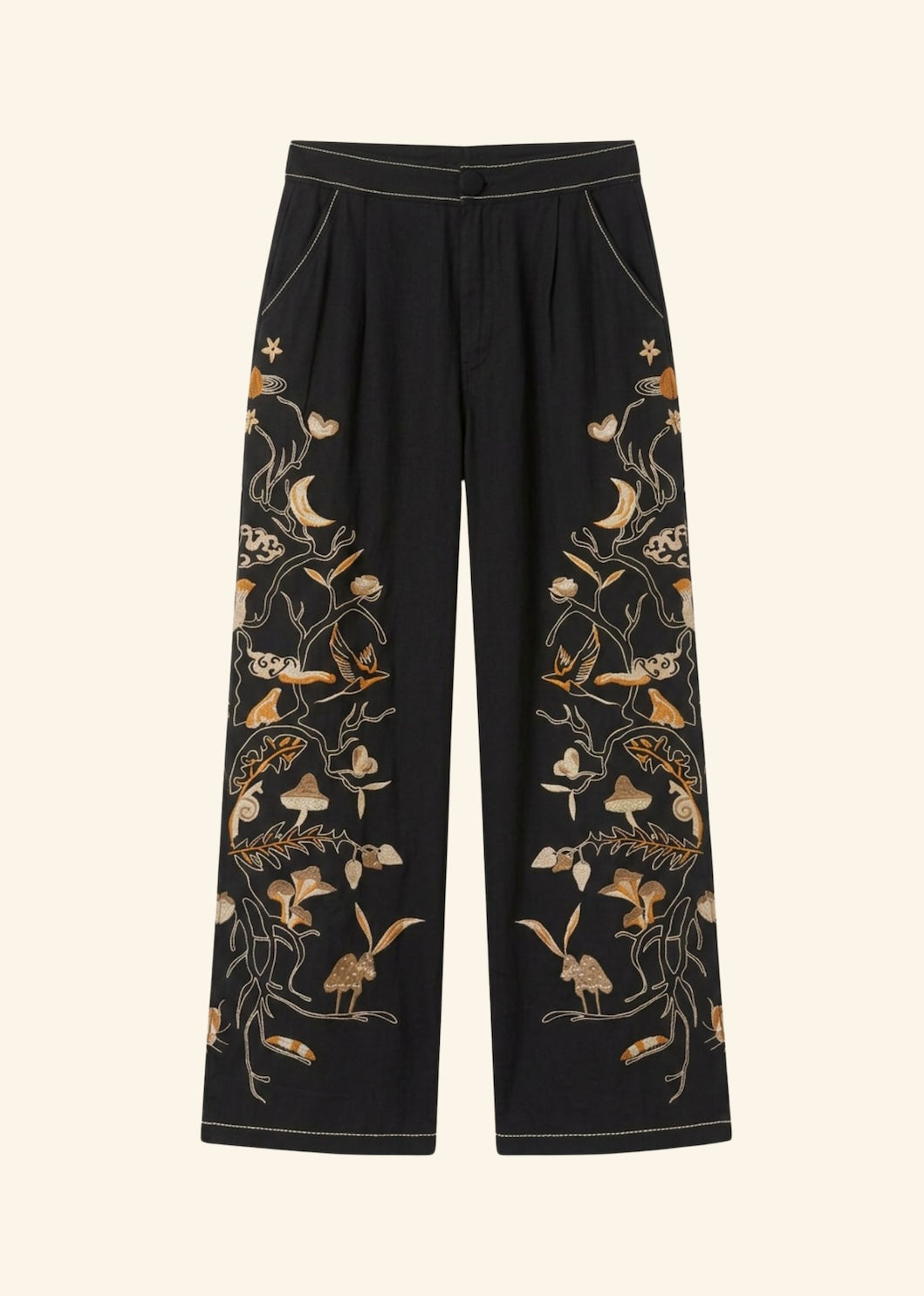 Helmstedt MAYA PANTS Trousers Black Beauty