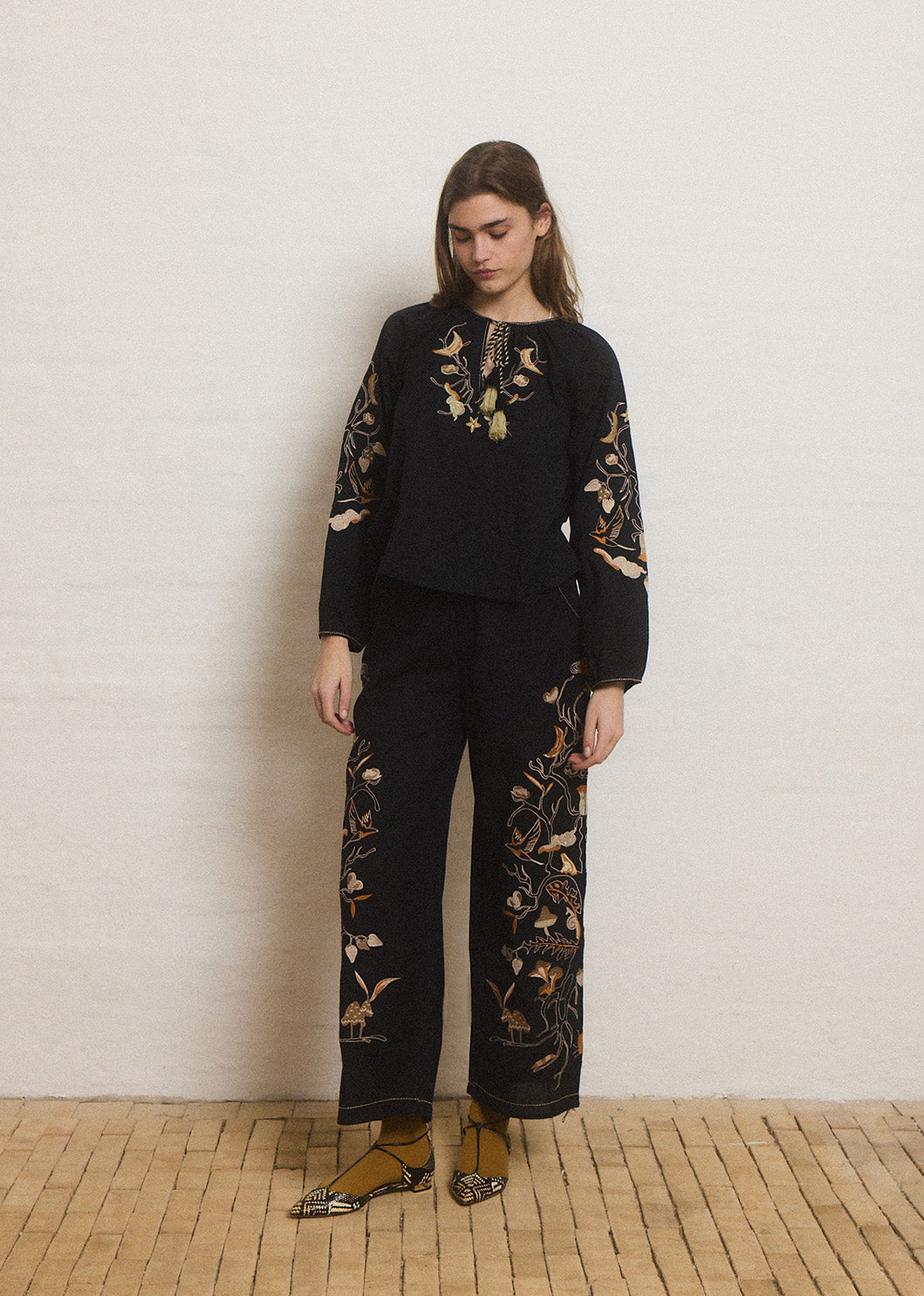 Helmstedt MAYA PANTS Trousers Black Beauty