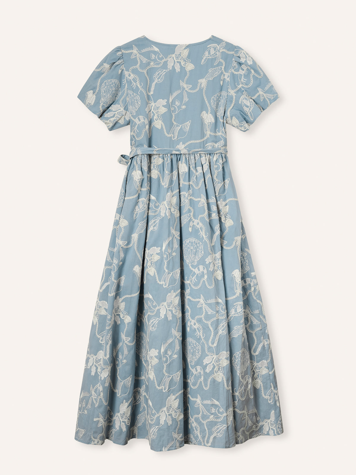 Helmstedt Mathilde Dress Dresses Dusty Blue