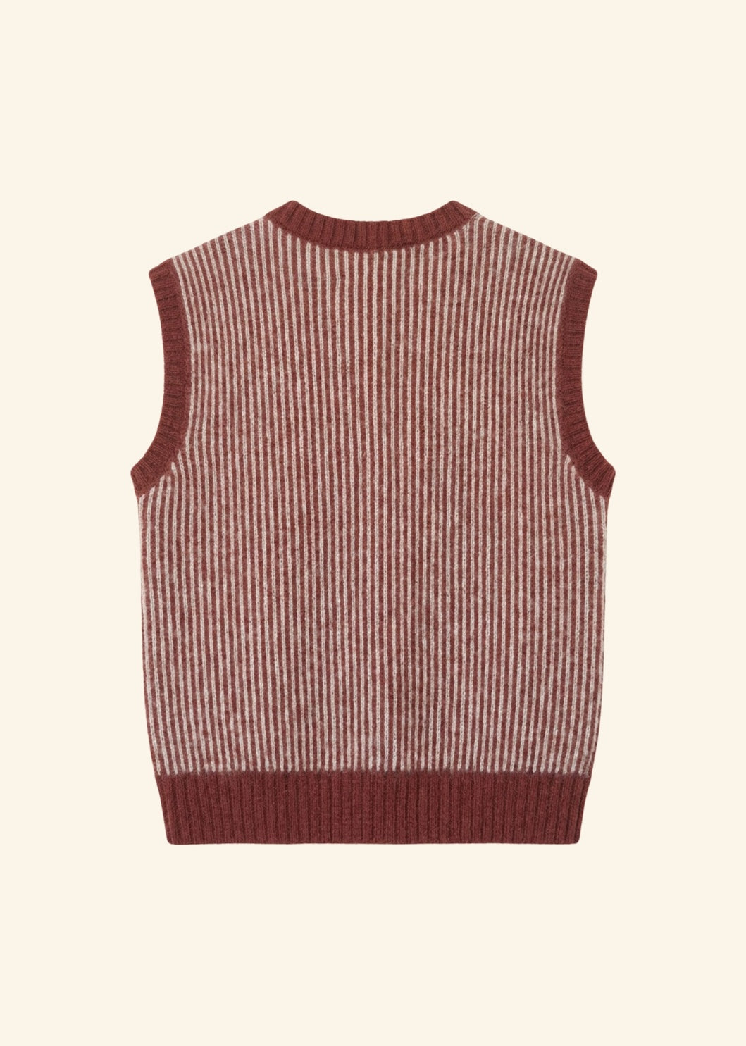 Helmstedt NAYA VEST Knitwear Striped Knit