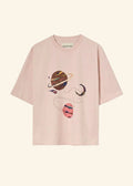Helmstedt NOOR T-SHIRT Shirts Hushed Violet with print