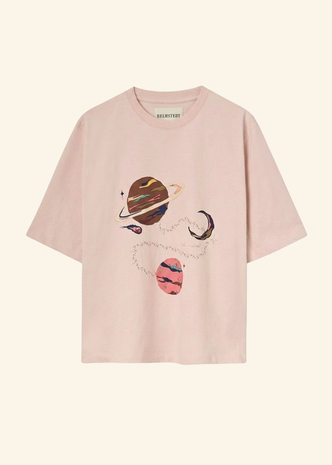 Helmstedt NOOR T-SHIRT Shirts Hushed Violet with print