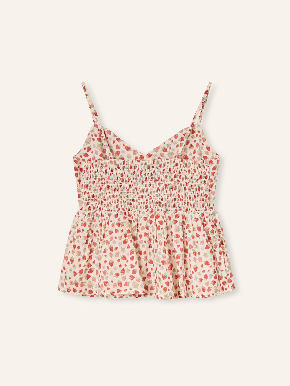 Helmstedt Olivia Top Tops Strawberry Print