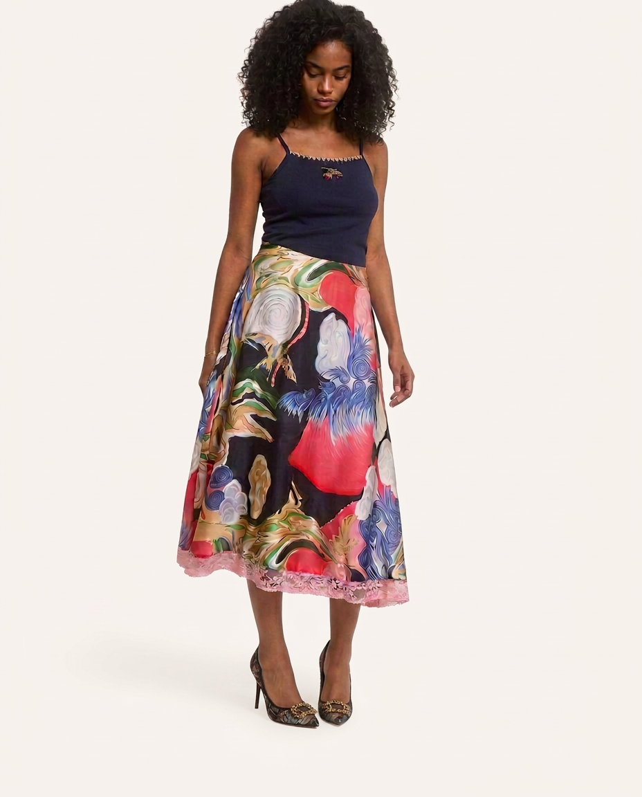 Helmstedt SOFIE SKIRT Skirts Serenity Print