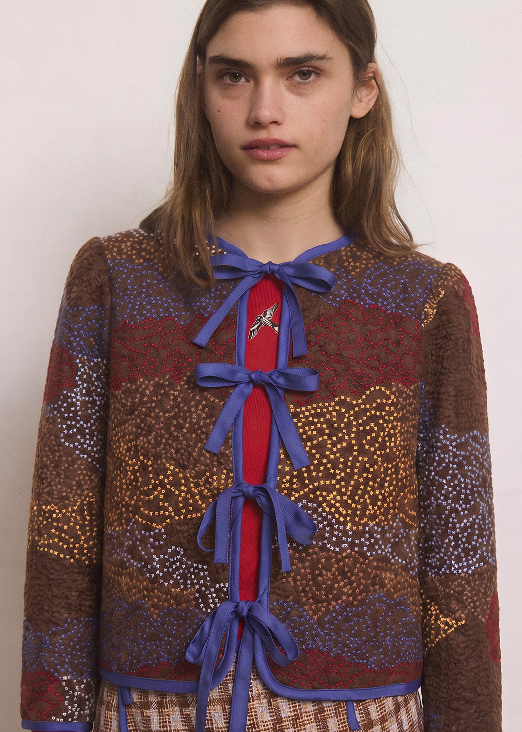 Helmstedt VERA CARDIGAN - BROWN DUNE Jackets Tiramisu