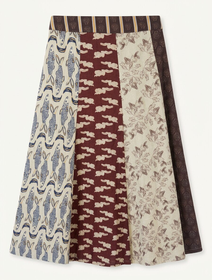 Helmstedt VIENNA SKIRT Skirts Multi Print - Patchwork of Dreams